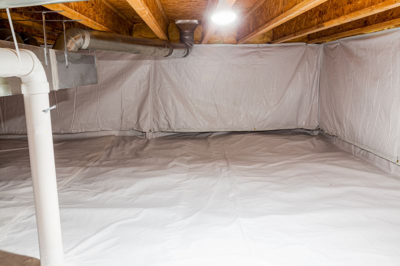 Clean and Sealed Crawlspace
